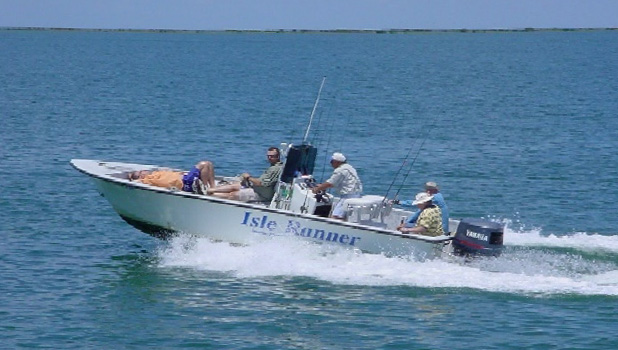 Charter boat fishing